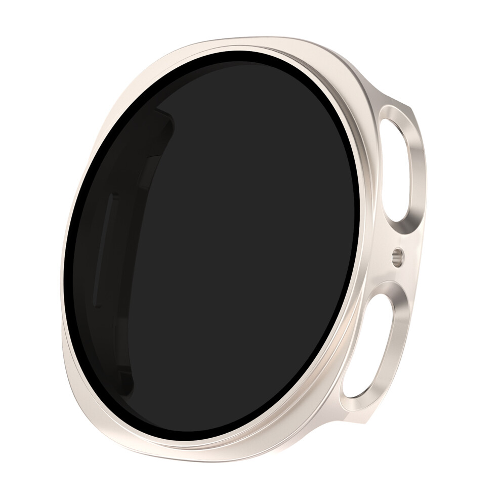 (Starlight) For Samsung Galaxy Watch8 40Mm Pc Watch Case With Anti-Spy Screen Protector 6914283994878