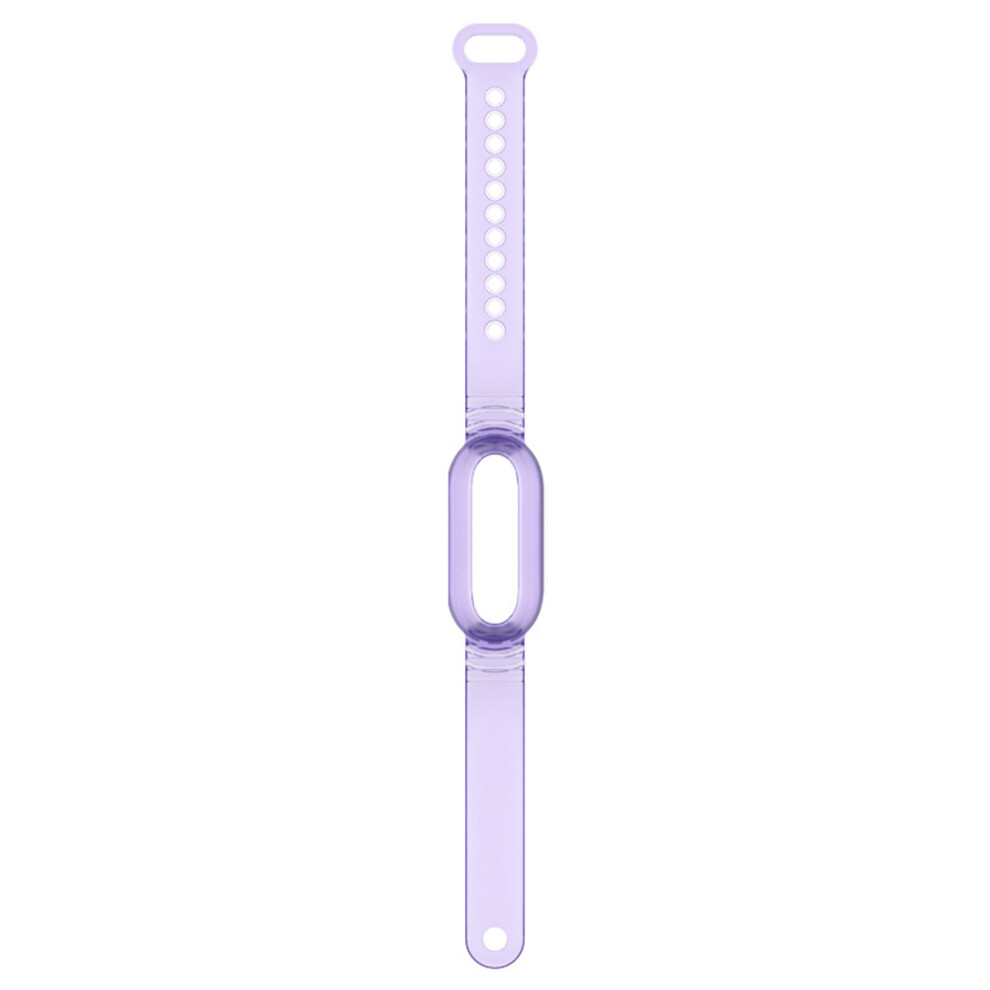(Transparent Purple) Wristband With Tpu Case For Plaud Notepin Ai Wearable Voice Recorder Shockproof Watch Band Cover Light/Purple 6914289953381