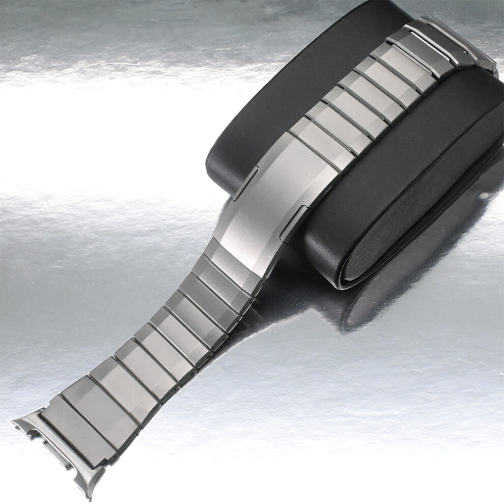 (Titanium) Wrist Band For Samsung Galaxy Watch8 44Mm / 40Mm / Watch8 Classic 46Mm Titanium Alloy Detachable Watch Strap 6914285645129