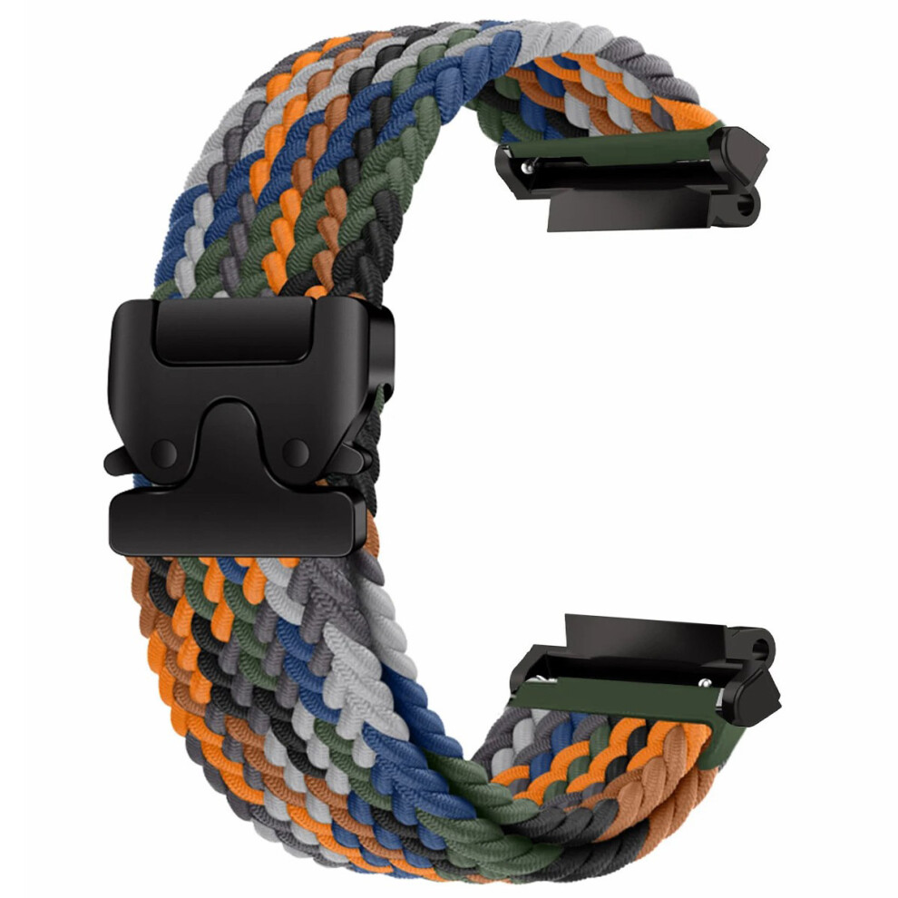 (Camouflage) For Huami Amazfit T-Rex Pro A1918 Nylon Watch Band Braided Replacement Strap 6914285472732