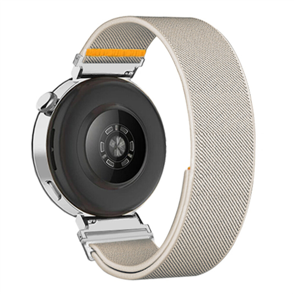 (Starlight) For Huawei Watch Gt 5 41Mm Nylon Watch Band 18Mm Adjustable Elastic Replacement Strap 6914281605387