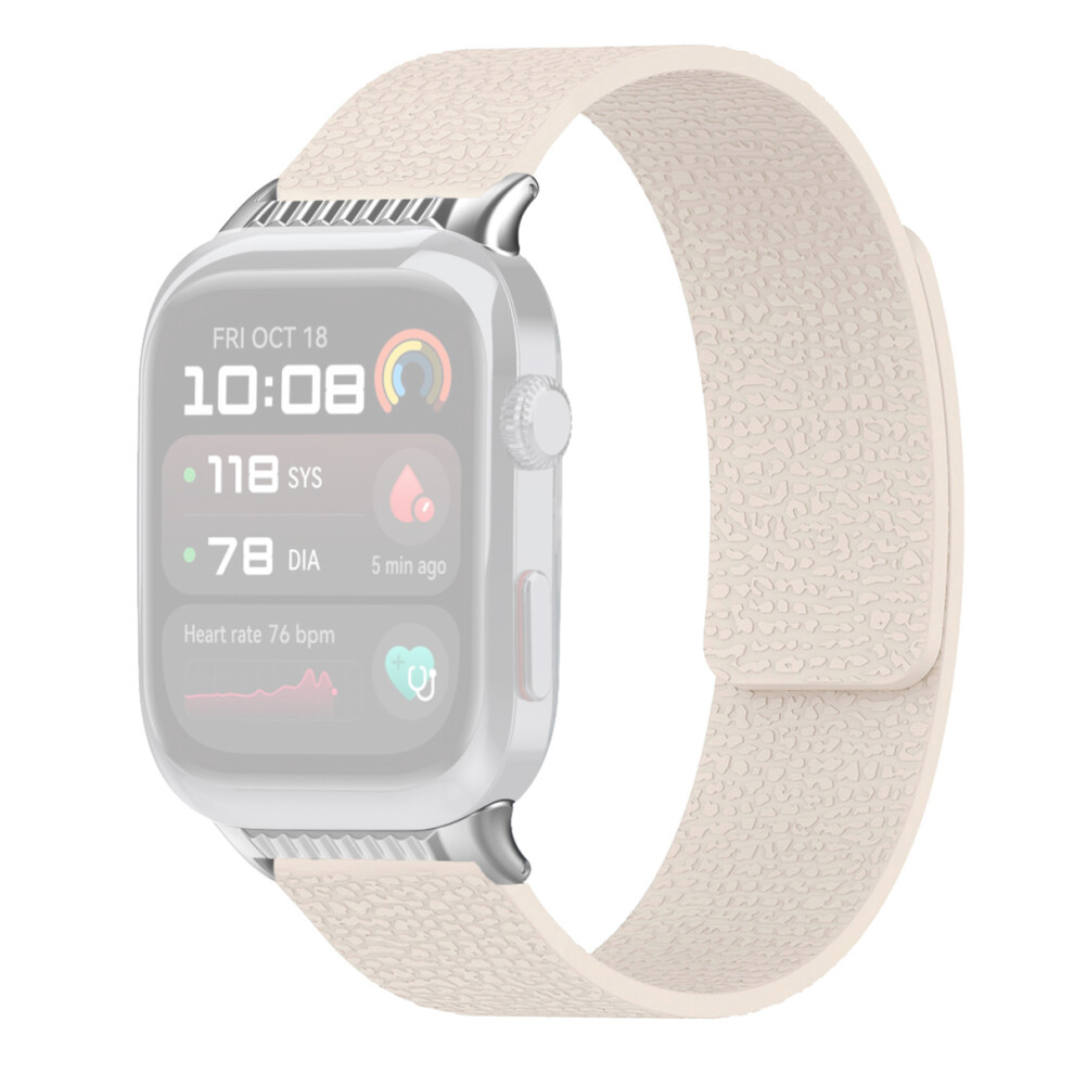 (Starlight) For Huawei Watch D2 Silicone Watch Band Litchi Texture Magnetic Wrist Strap 6914289888621