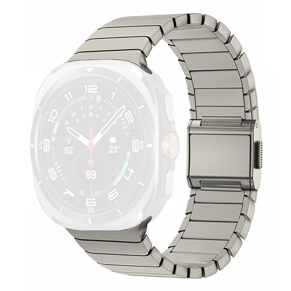 (Titanium) Titanium Alloy Watch Band For Samsung Galaxy Watch8 Classic 46Mm / Watch8 44Mm / 40Mm Wrist Strap 6914289953879