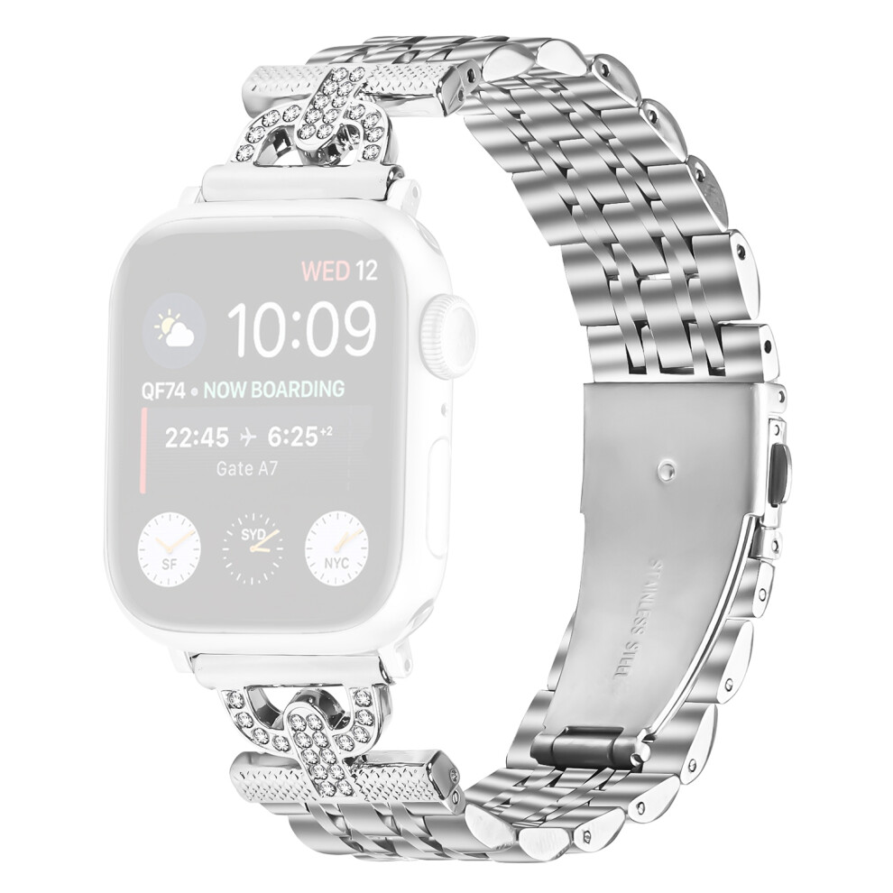 Watch Band For Apple Watch Series 11 10 42Mm / 9 8 7 41Mm / Se3 Se2 Se 6 5 4 40Mm / 3 2 1 38Mm Rhine - 6914289125283