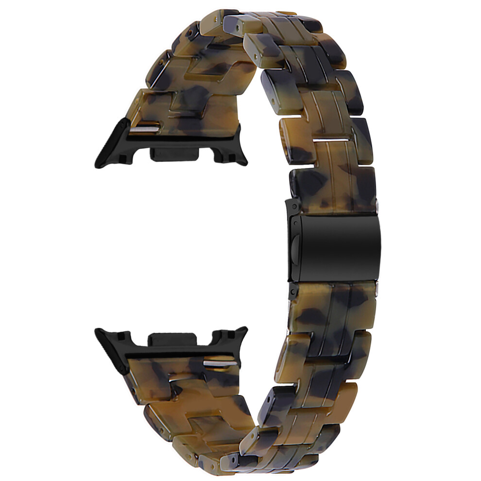(Matte Army ) Watch Strap For Samsung Galaxy Watch8 Classic 46Mm / Watch8 44Mm / 40Mm Acrylic Resin Waterproof Slim Wrist Band Green 6914281433508