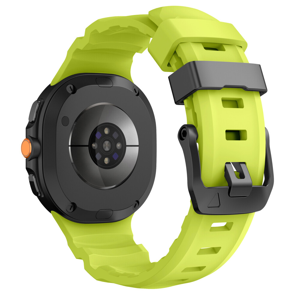 (Lime) Watch Band For Samsung Galaxy Watch8 40Mm 44Mm / Watch8 Classic 46Mm Sports Silicone Wrist Strap 6914285435478