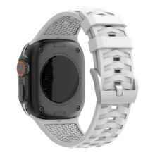 (Starlight) Tire Texture Strap for Apple Watch Ultra 3 2 1 49mm / Series 11 10 46mm / 9 8 7 45mm / SE3 SE2 SE 6 5 4 44mm / 3 2 Band