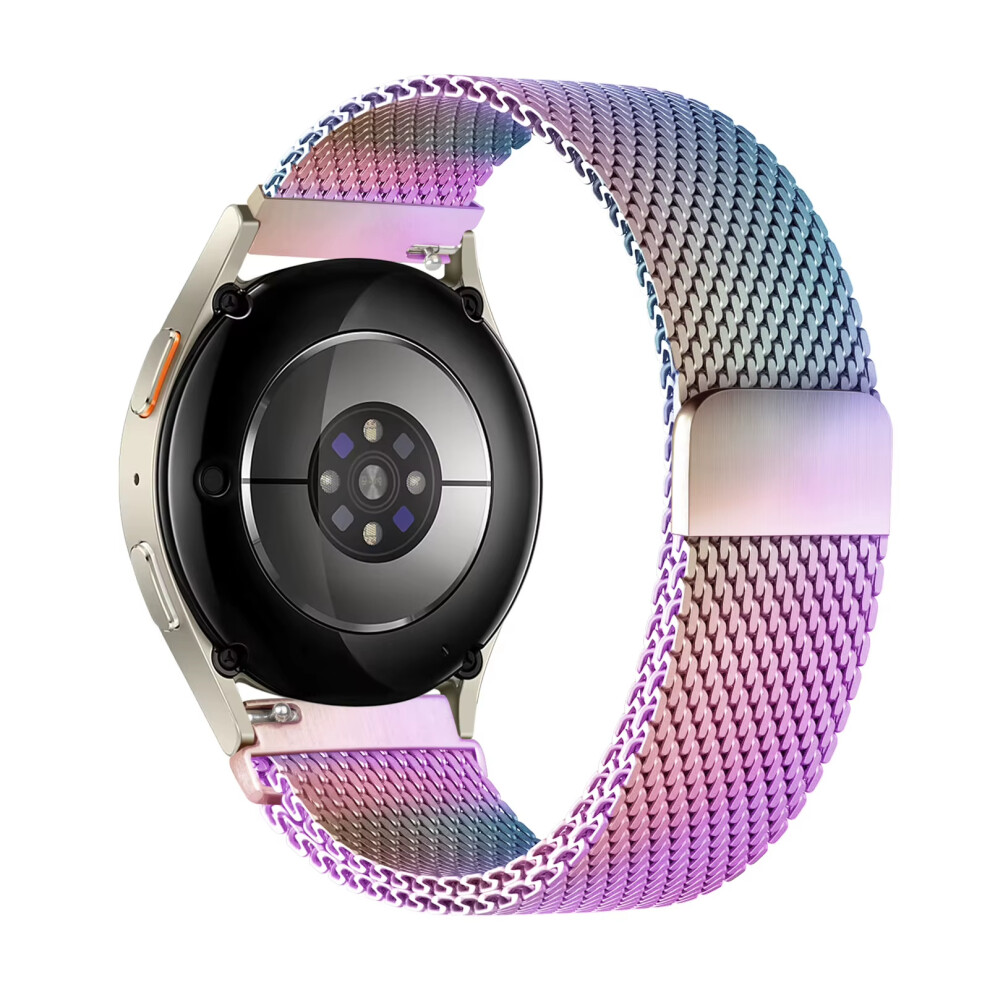 (Multi-Color) 20Mm Electroplating Milanese Watch Band For Huawei Watch Gt 3 42Mm / Gt 2 42Mm / Honor Watch Se / Huami Amazfit Active Stai 6914281422311