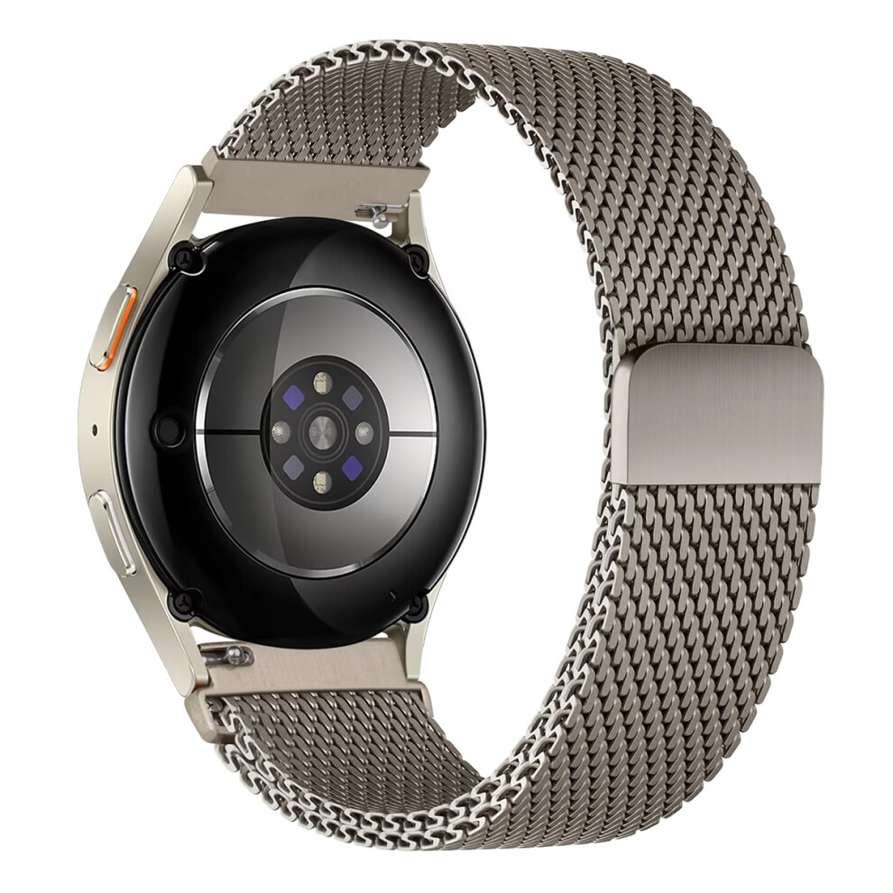 (Titanium) 22Mm Electroplating Milanese Watch Band For Huawei Watch Gt 4 46Mm / Watch 4 / Honor Watch Gs 4 / Magicwatch 2 46Mm Stainle 6914283634965