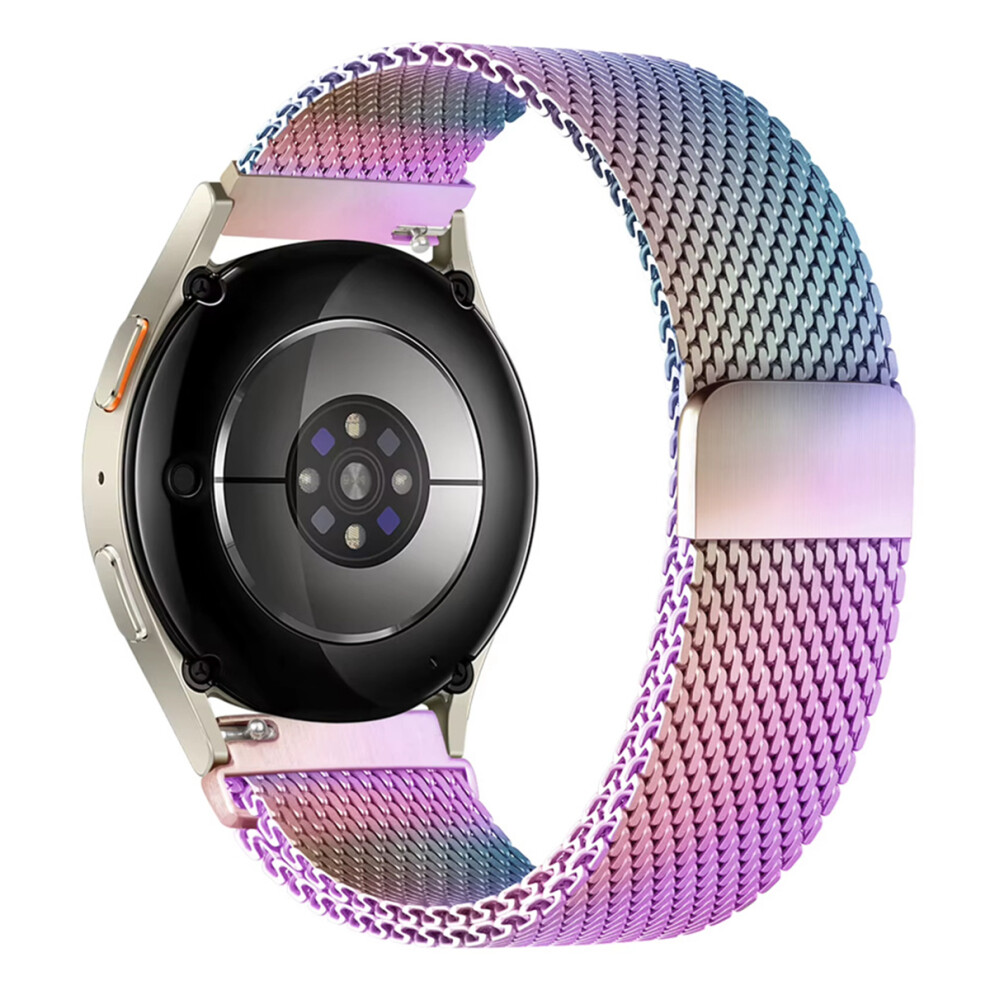 (Multi-Color) 22Mm Electroplating Milanese Watch Band For Huawei Watch Gt 4 46Mm / Watch 4 / Honor Watch Gs 4 / Magicwatch 2 46Mm Stainle 6914284802622