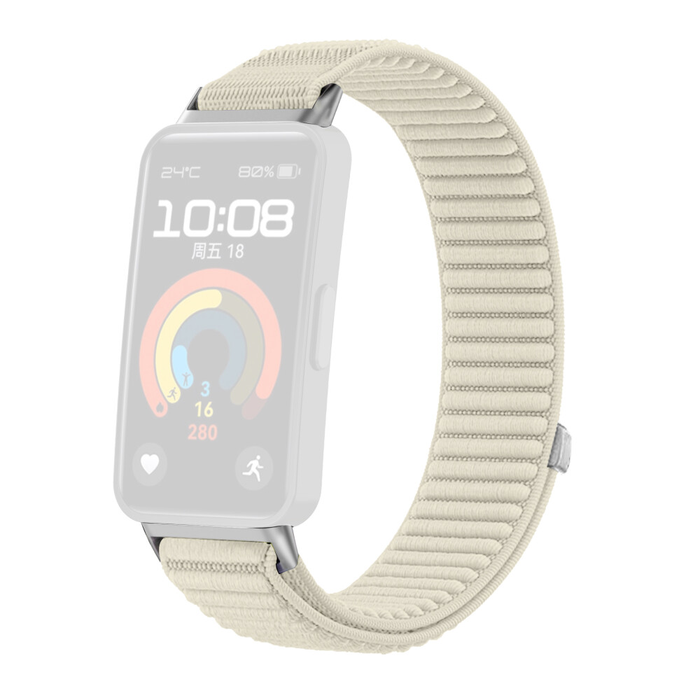 (Starlight) Woven Nylon Strap For Huawei Band 10 / 9 / 8 Magic Tape Watch Band 6914285694875