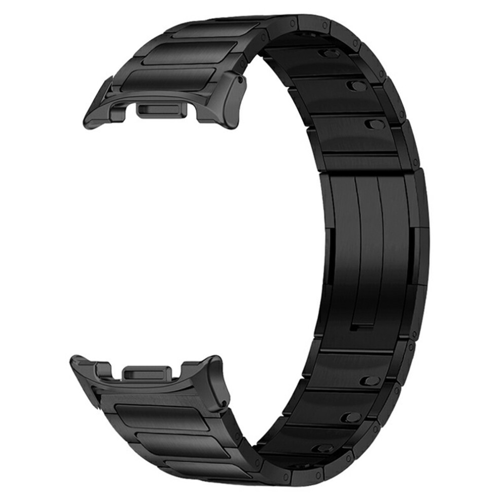 (Black) Detachable Titanium Watch Band For Samsung Galaxy Watch Ultra 47Mm / Watch Ultra (2025) 47Mm Adjustable Wrist Strap Black 6914285657603