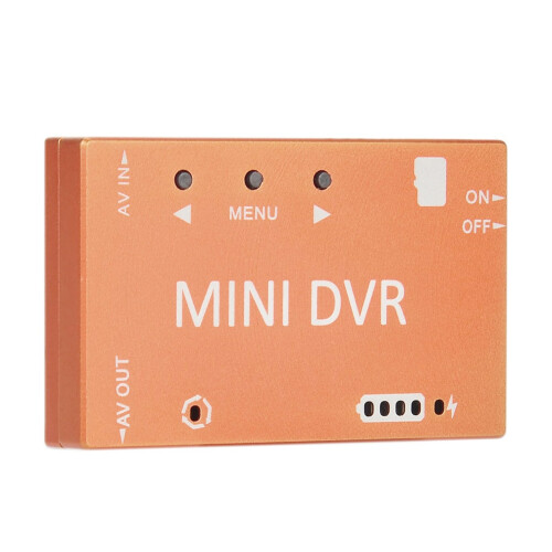 Μίνι FPV DVR συσκευή εγγραφής βίντεο ήχου Ενσωματωμένη μπαταρία 3.7V 400mah 1