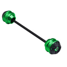 Frame Sliders Compatible With YZF-R3 2015-2024 Motorcycle Front And Rear Fork Sliders Axle Protector Green