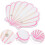 Shell Eyelash Board Extension Pallet Tray Eyelashes Stand Holder 6