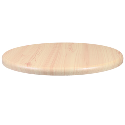 Asiento Redondo De Repuesto En Madera Resistente Para Comedor 2