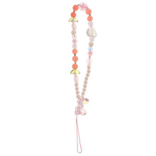 Phone Charm Strap Coleira Com Acrílico Para Telemóvel