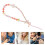 Phone Charm Strap Coleira Com Acrílico Para Telemóvel 8