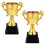 2 Unidades Troféu Competição Plástico Portátil Prêmio 7