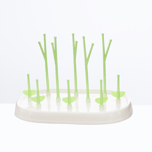 Bottle Drain Rack Multifunction Drying Rack Tree-Shaped For Feeding Bottle Organizer For Kitchen Counter Space Saving Made Of Material 2