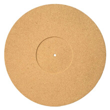2-Inch Anti-Static Cork Turntable Mat, 3Mm Slipmat For Record Players, For Most Turntables, Cork Material