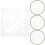 Hollow Spray Schablone Quadratisch Die Pet 6
