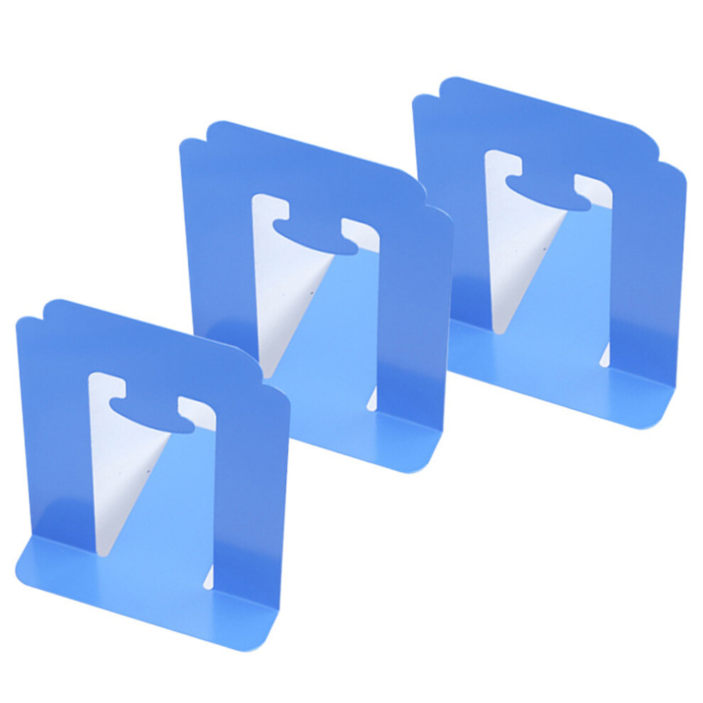 4 Sztuki Metalowe Uchwyty Na KsiążKi Niebieskie Organizery-image