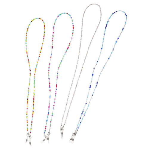 4 Peças Cordão Para Óculos Com Suporte