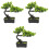 3 Unidades De Bonsai De Artificial 5