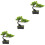 3 Unidades De Bonsai De Artificial 7