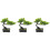 3 Unidades De Bonsai De Artificial 6