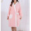 Long-Sleeved Bathrobe Absorbent After-Bath, Warm Soft Robe, Cotton-Terry, One Size 1
