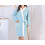 Long-Sleeved Bathrobe Absorbent After-Bath, Warm Soft Robe, Cotton-Terry, One Size 3