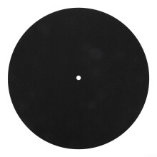 3mm Felt Turntable Mat For Audiophiles, Superior Sound And Record Preservation, Black