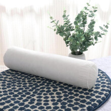Neck Bolster Pillow Roll 60 cm, Memory Foam Cylindrical Bolster, Ultra-Long Neck Roll Pillow, Back Support Cushion