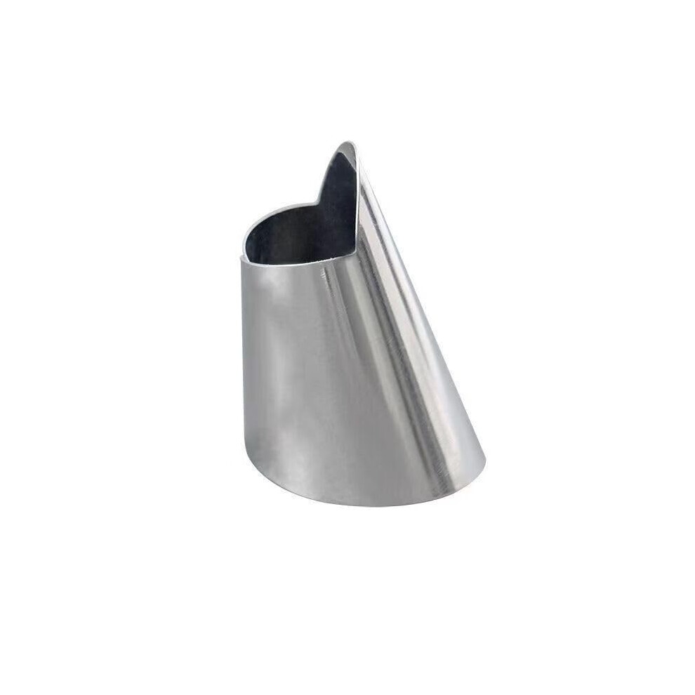 Finger Protector 304 Stainless Steel 2.4x4cm and 2.5x4cm Set 10 Pcs Pistachio Shelling Peeling Kitchen Gadget