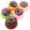 5 Unidades Bolas Artificial Decoración Tiendas Repostería 11