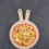 1 Tabuleiro De Madeira 23 Cm Para Pizza Pão Sushi 6