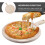 1 Tabuleiro De Madeira 23 Cm Para Pizza Pão Sushi 10