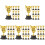 50 Unidades Mini Troféu Plástico Recompensa Decoração 4