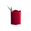 Durable Trend Pen Cup Red 1