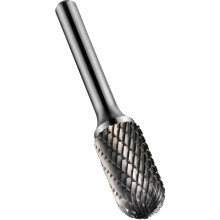 Dormer P8059.6X6.0 Solid Carbide Bright Rotary Burr Ball Nosed Cylinder 9.6mm x 6mm