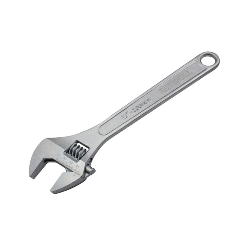 Faithfull Uge3012-V Chrome Adjustable Spanner 300Mm (12In)