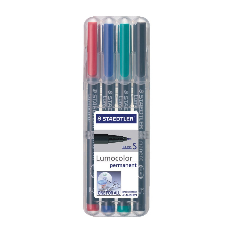 Staedtler Lumocolor Permanent Universal Pen Box Permanent Marker