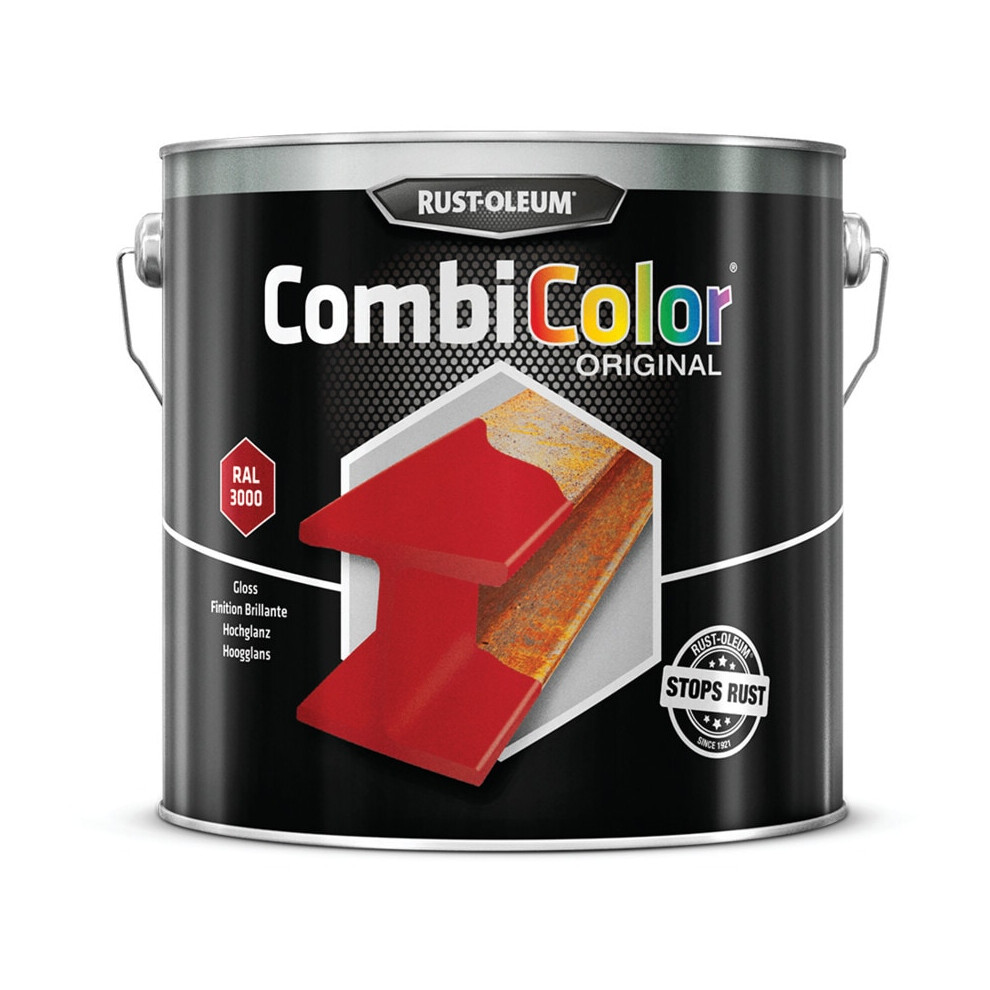 Rust-Oleum Combicolor 7365 Bright 2.5 Litre Red