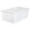 36cm Storage Box Spacemaster Clear Plastic Stackable 1