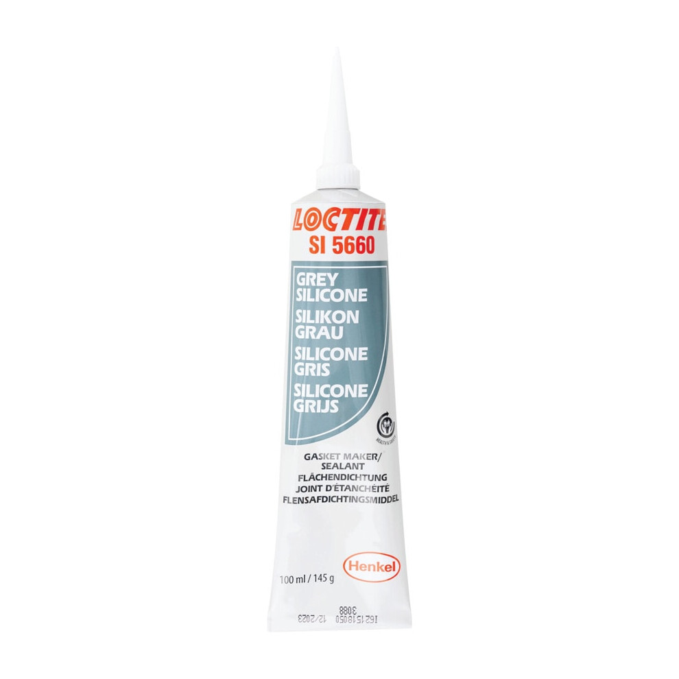 Loctite SI5660 Silicone Sealant - Grey - 100ml