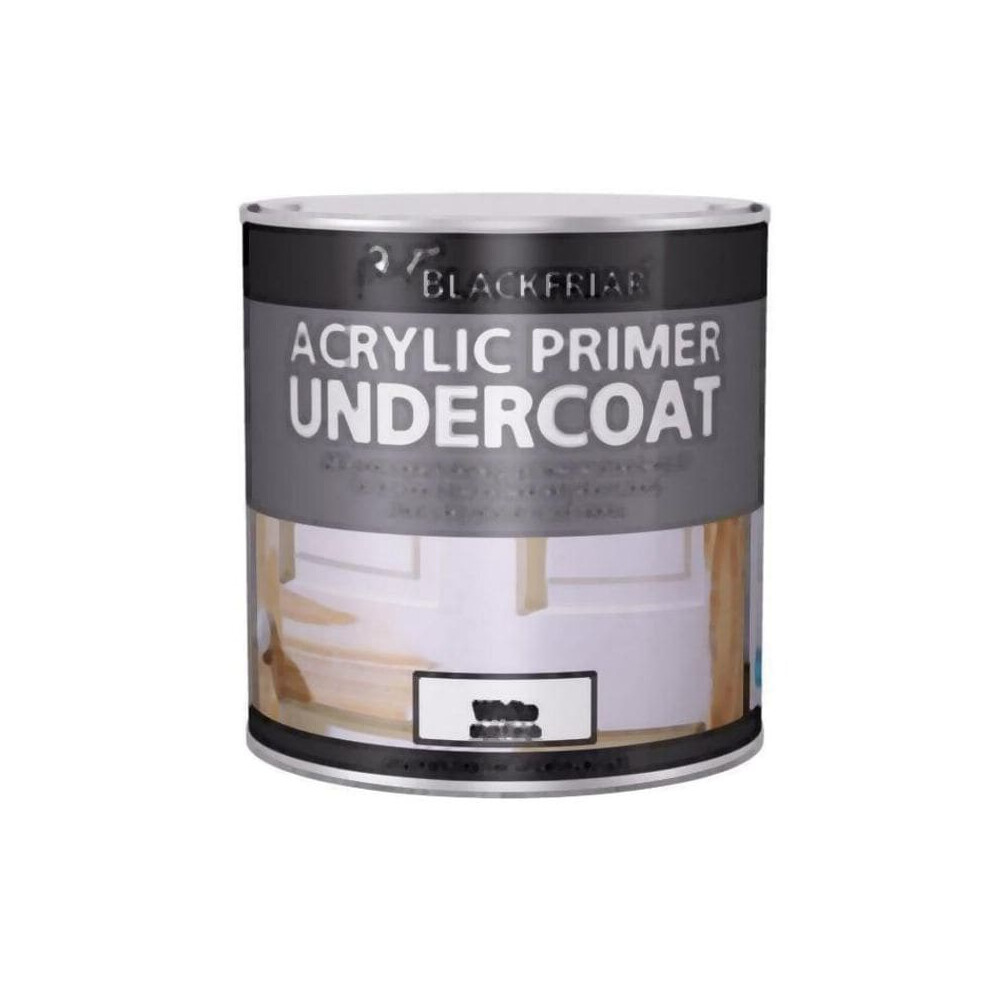 Blackfriar BF0380002F1 Quick Drying Acrylic Primer Undercoat Grey 250ml