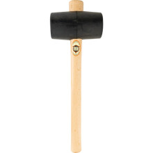 Rubber Mallet - Black - 3in.