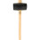 Thor Hammer Company Rubber Mallet - Black - 3in. 1